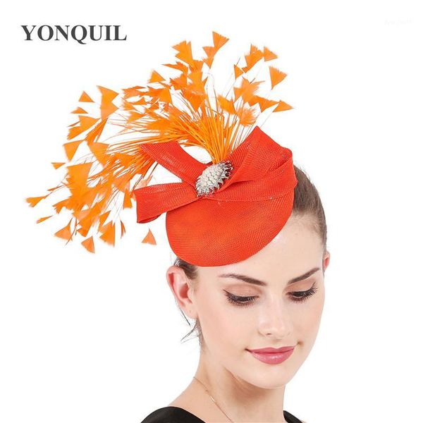 elegant ladies wedding vintage fascinator hat headbands with fancy feather headwear gorgeous female women dinner party headpiece1
elegant ladies wedding vintage fascinator hat headbands with fancy feather headwear gorgeous female women dinner party headpiece1