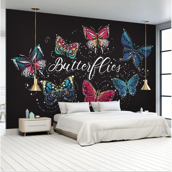 wallpapers modern color butterflies mural wallpaper 3d european retro black living room tv background wall murals papers home decor
wallpapers modern color butterflies mural wallpaper 3d european retro black living room tv background wall murals papers home decor