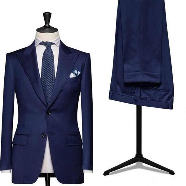 men's suits & blazers navy blue business formal men peaked lapel two button single breasted groom tuxedos for wedding piece jacket pant, White;black
men's suits & blazers navy blue business formal men peaked lapel two button single breasted groom tuxedos for wedding piece jacket pant, White;black