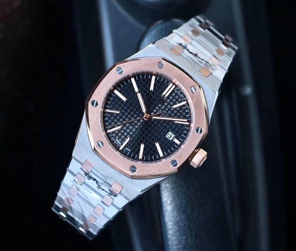 3-pin fashion men's watch, fully automatic mechanical movement, octagonal ring mouth with eight screws inlaid bezel, dazzling dazzling, Slivery;brown
3-pin fashion men's watch, fully automatic mechanical movement, octagonal ring mouth with eight screws inlaid bezel, dazzling dazzling, Slivery;brown