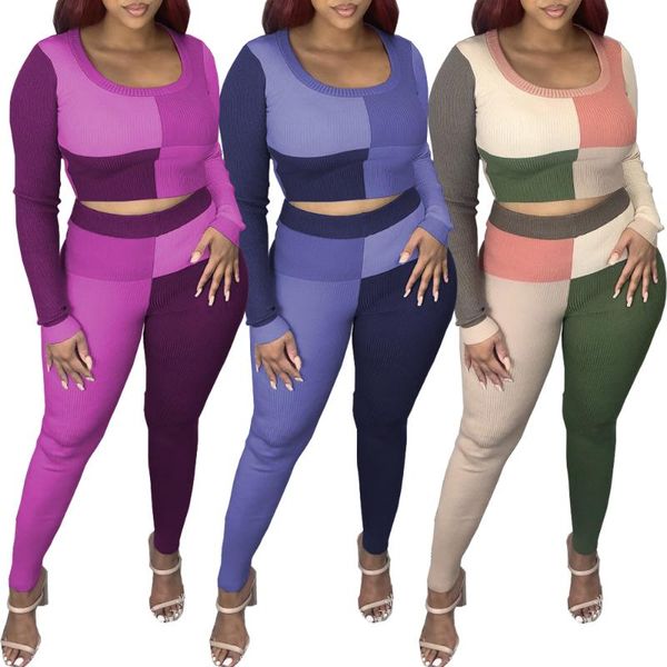 echoine knit ribbed color patchwork print crop and pants two piece set club outfits party streetwear tracksuit active suit, Gray
echoine knit ribbed color patchwork print crop and pants two piece set club outfits party streetwear tracksuit active suit, Gray