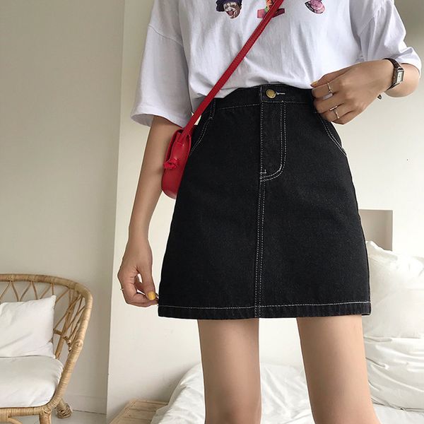 2021 new 2 colors a denim line for woman classic spring summer waist mini jeans skirt (f6369 c53h, Black
2021 new 2 colors a denim line for woman classic spring summer waist mini jeans skirt (f6369 c53h, Black