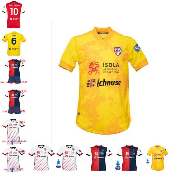 2020 2021 cagliari calcio soccer jerseys centenary nainggolan nandez cerri joao pedro 20 21 men kids football shirt, Black;yellow
2020 2021 cagliari calcio soccer jerseys centenary nainggolan nandez cerri joao pedro 20 21 men kids football shirt, Black;yellow