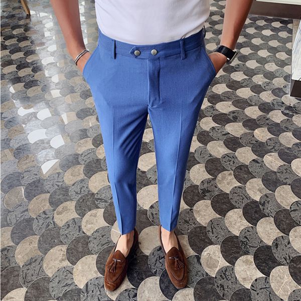 2020 homme pantalon garb spring dress in manly fine fitting british ankle style social pants 1pa9, White;black
2020 homme pantalon garb spring dress in manly fine fitting british ankle style social pants 1pa9, White;black