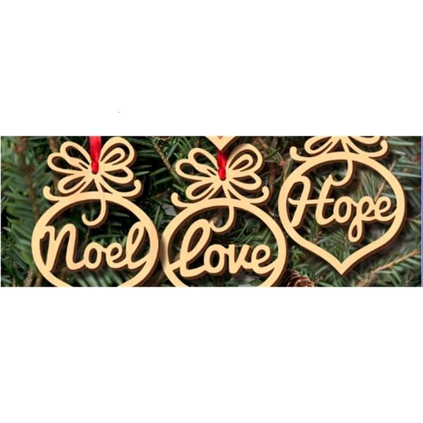 factoryu162ornament wood heart pattern bubble tree letter christmas decorations home festival ornaments hanging gift, 6 pc per bago
factoryu162ornament wood heart pattern bubble tree letter christmas decorations home festival ornaments hanging gift, 6 pc per bago