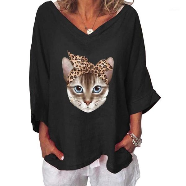 vicabo casual winter autumn t-shirt oversized cat print women clothing long sleeve v-neck female 2020 new loosetshirts1, White
vicabo casual winter autumn t-shirt oversized cat print women clothing long sleeve v-neck female 2020 new loosetshirts1, White