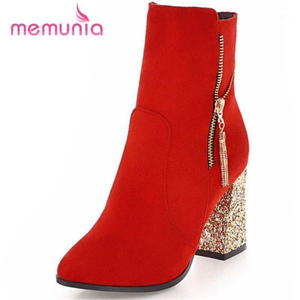 boots memunia arrive 2021 ankle for women metal decoration autumn winter super high heel size 33-431, Black
boots memunia arrive 2021 ankle for women metal decoration autumn winter super high heel size 33-431, Black