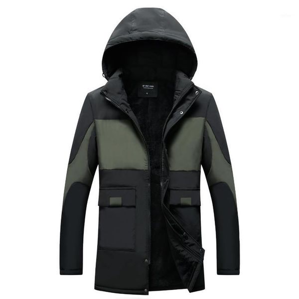 winter hooded men's parka jacket windbreaker thicken windproof casual coat men 2020 splice warm male's parkas 5xl1, Black
winter hooded men's parka jacket windbreaker thicken windproof casual coat men 2020 splice warm male's parkas 5xl1, Black