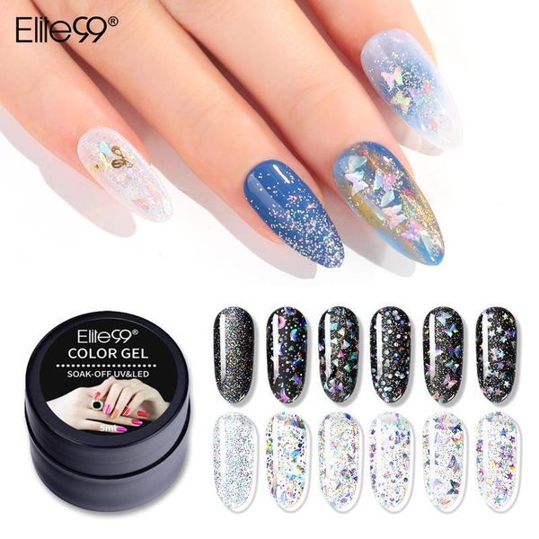 elite99 laser glitter gel nail polish 5ml soak off uv led nail varnish primer salon manicure uv led gel polish base coat, Red;pink
elite99 laser glitter gel nail polish 5ml soak off uv led nail varnish primer salon manicure uv led gel polish base coat, Red;pink