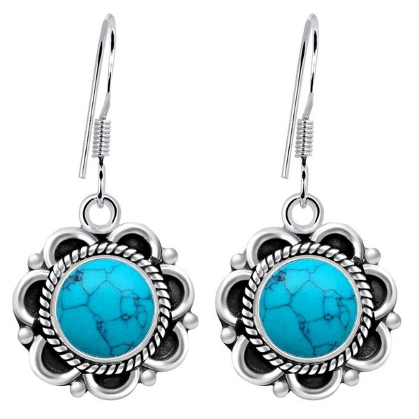 dangle & chandelier flowers turquoise drop earrings retro s925 sterling silve color brincos bizuteria for women d oreille perle orecchini, Silver
dangle & chandelier flowers turquoise drop earrings retro s925 sterling silve color brincos bizuteria for women d oreille perle orecchini, Silver