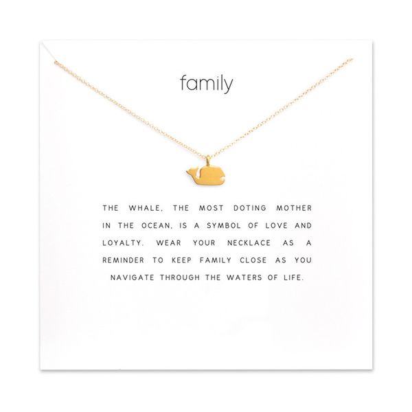pendant choker necklaces with card gold silver whale pendant necklace for fashion women jewelry family gift
pendant choker necklaces with card gold silver whale pendant necklace for fashion women jewelry family gift