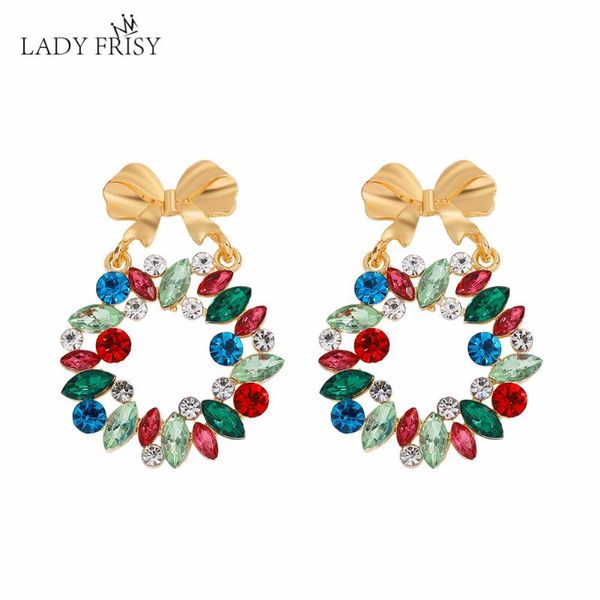 LADYFIRSY Shiny Crystal Round Circle Dangle Earrings for Women 2021 Charm Jewelry Chic Bowknot Small Statement Earrings Bijoux, Silver
LADYFIRSY Shiny Crystal Round Circle Dangle Earrings for Women 2021 Charm Jewelry Chic Bowknot Small Statement Earrings Bijoux, Silver