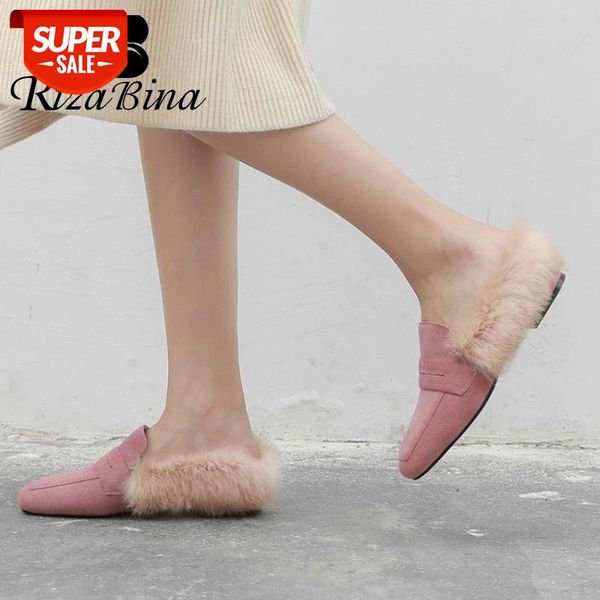 rizabina real leather women flats shoes warm fur square toe fashion winter shoes woman casual daily lady footwear size 34-39 #ww71
rizabina real leather women flats shoes warm fur square toe fashion winter shoes woman casual daily lady footwear size 34-39 #ww71
