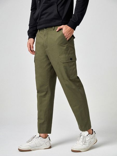 men solid pocket side pants a0or#, Black 
men solid pocket side pants a0or#, Black