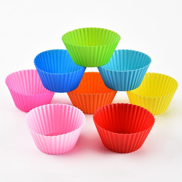 colorful silicone mold muffin cup cupcake 7cm case bakeware maker baking moulds cake tools hha718
colorful silicone mold muffin cup cupcake 7cm case bakeware maker baking moulds cake tools hha718