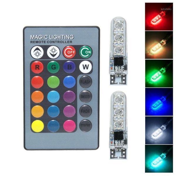 universal t10 rgb led smd car clearance lights 12v w5w wedge side auto tail parking lamp with remote control1
universal t10 rgb led smd car clearance lights 12v w5w wedge side auto tail parking lamp with remote control1