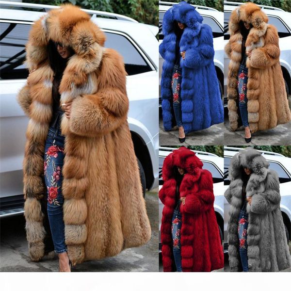 faux fur womens coats hooded long sleeve thick solid color loose outerwear fashion winter streetstyle woman clothing, Black
faux fur womens coats hooded long sleeve thick solid color loose outerwear fashion winter streetstyle woman clothing, Black