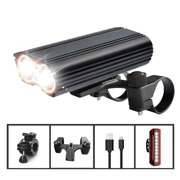 bike lights 7000lumen light bicycle headlight holder mount usb rechargeable mtb sports safety tail
bike lights 7000lumen light bicycle headlight holder mount usb rechargeable mtb sports safety tail