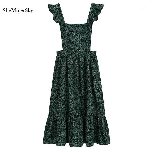 casual dresses shemujersky summer backless midi green dress ruffles cross back 2021 print ladies vestidos1, Black;gray
casual dresses shemujersky summer backless midi green dress ruffles cross back 2021 print ladies vestidos1, Black;gray