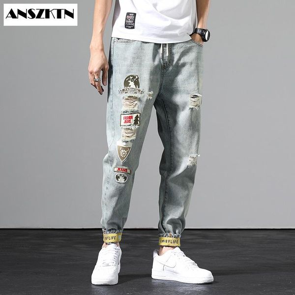 men's jeans anszktn fashion blue streetwear vintage quality long trousers cowboy male loose outdoor appare lpantalones
men's jeans anszktn fashion blue streetwear vintage quality long trousers cowboy male loose outdoor appare lpantalones