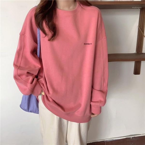 2020 solid color full sleeve women sweatshirt basic loose women pullover female hoodie embroidered oversized sweatshirt1, Black
2020 solid color full sleeve women sweatshirt basic loose women pullover female hoodie embroidered oversized sweatshirt1, Black