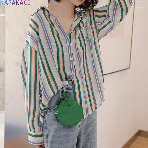 kafakace 2020 women blouse striped print loose chiffon casual shirts blusas green european casual cardigan spring style shirts1, White
kafakace 2020 women blouse striped print loose chiffon casual shirts blusas green european casual cardigan spring style shirts1, White