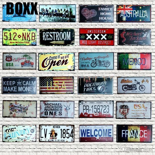 new restroom license plate number plaque tin sign wall pub shop home garage art decor car metal poster 30x15cm painting wall picture hot
new restroom license plate number plaque tin sign wall pub shop home garage art decor car metal poster 30x15cm painting wall picture hot