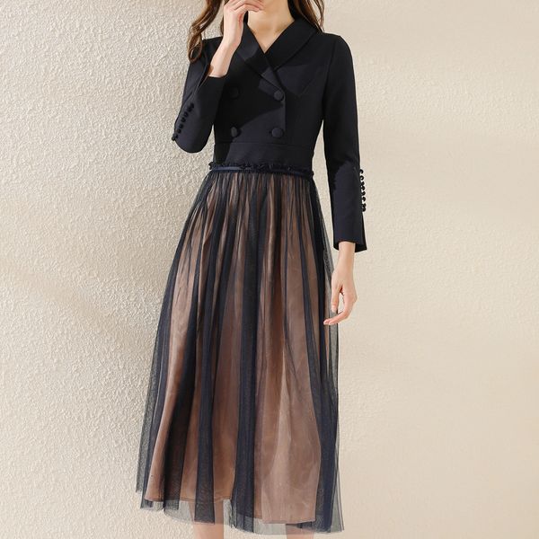 2021 new fall style low-v seam mesh suit mid-length jacket as high-quality women 5ywv, Black;gray
2021 new fall style low-v seam mesh suit mid-length jacket as high-quality women 5ywv, Black;gray