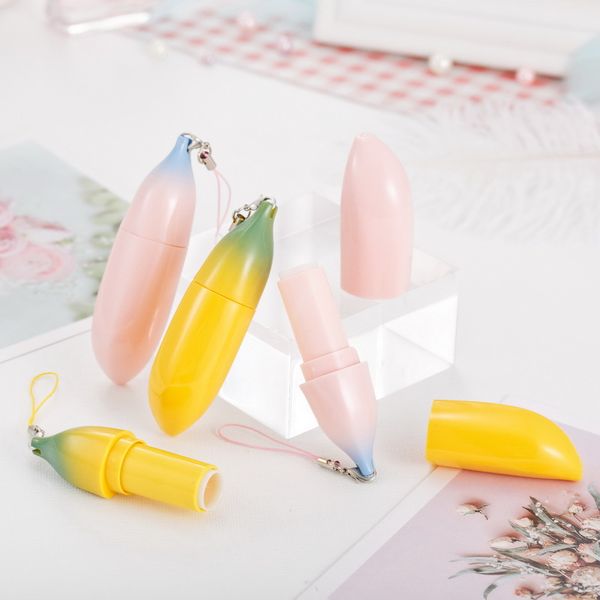 cute banana shape lipstick tube with paper gift box package lip balm contianer tube diy empty cute lip rouge tube wholesale
cute banana shape lipstick tube with paper gift box package lip balm contianer tube diy empty cute lip rouge tube wholesale