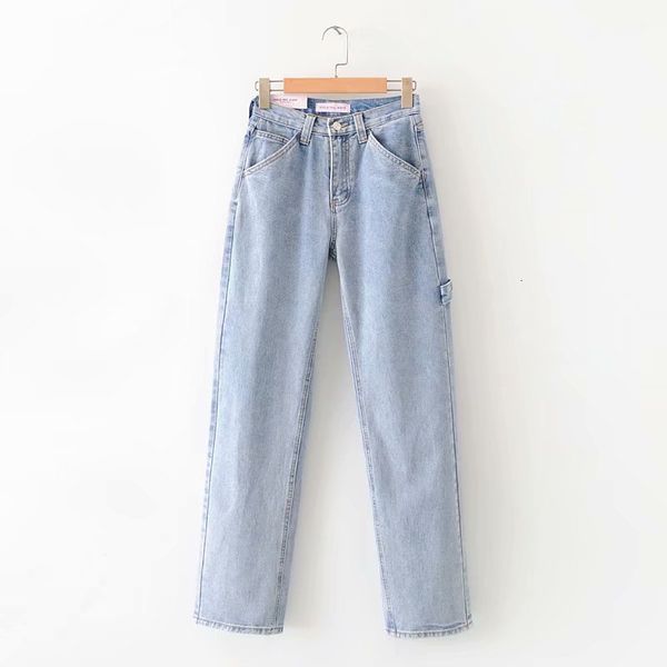2021 new spring casual black for wide leg women loose style denim vintage long jeans pants hbgx, Blue
2021 new spring casual black for wide leg women loose style denim vintage long jeans pants hbgx, Blue