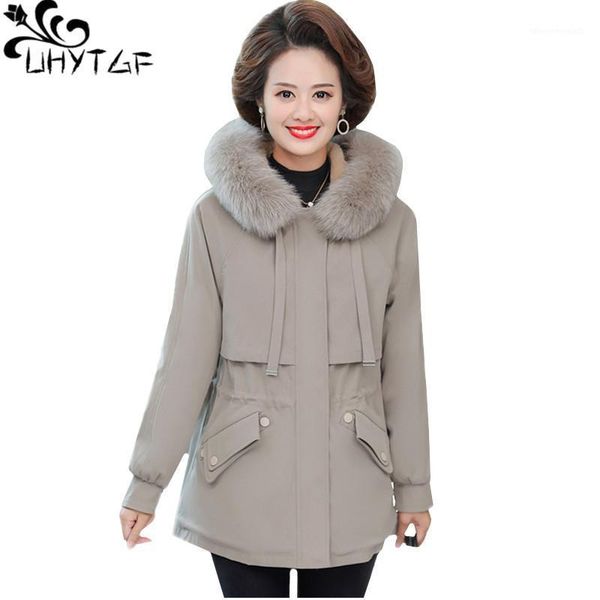 women's down & parkas uhytgf jackets for women plus velvet cotton winter coat hooded thick cold-proof warm outerwear size parker female, Black
women's down & parkas uhytgf jackets for women plus velvet cotton winter coat hooded thick cold-proof warm outerwear size parker female, Black