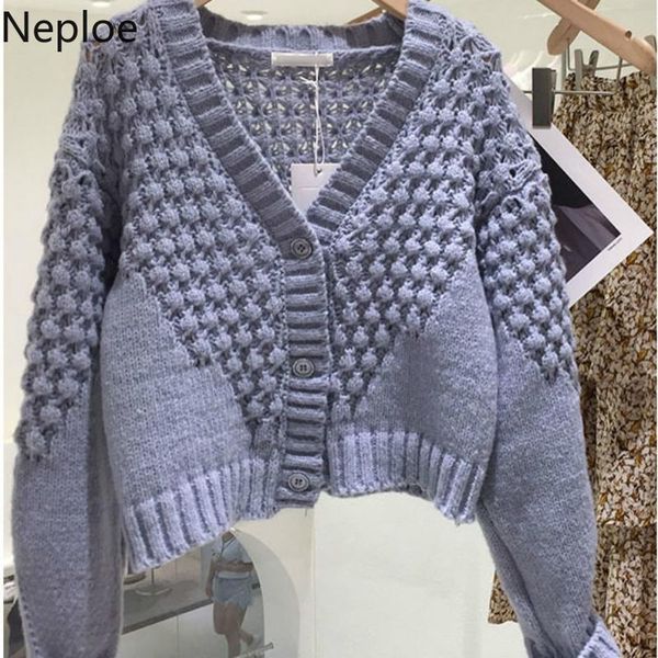 neploe cropped knitwear cardigan 2020 autumn clothes jacket knitted sweater women v-neck loose sueter coat chic pull femme 4f883, White
neploe cropped knitwear cardigan 2020 autumn clothes jacket knitted sweater women v-neck loose sueter coat chic pull femme 4f883, White