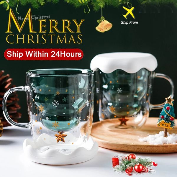 christmas cup transparent double anti-scalding glass christmas tree star cup coffee cup milk juice cups children's christmas gift
christmas cup transparent double anti-scalding glass christmas tree star cup coffee cup milk juice cups children's christmas gift