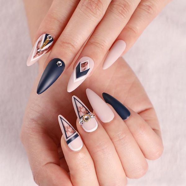 false nails 24pcs khakiwith black leopard frosted fake rhinestone pointed head long style wearable abs resin finished fingernail, Red;gold
false nails 24pcs khakiwith black leopard frosted fake rhinestone pointed head long style wearable abs resin finished fingernail, Red;gold
