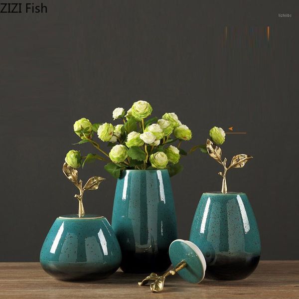 european ceramic vase decoration modern covered vase living room flower arrangement luxury cabinet crafts creative decorations1
european ceramic vase decoration modern covered vase living room flower arrangement luxury cabinet crafts creative decorations1