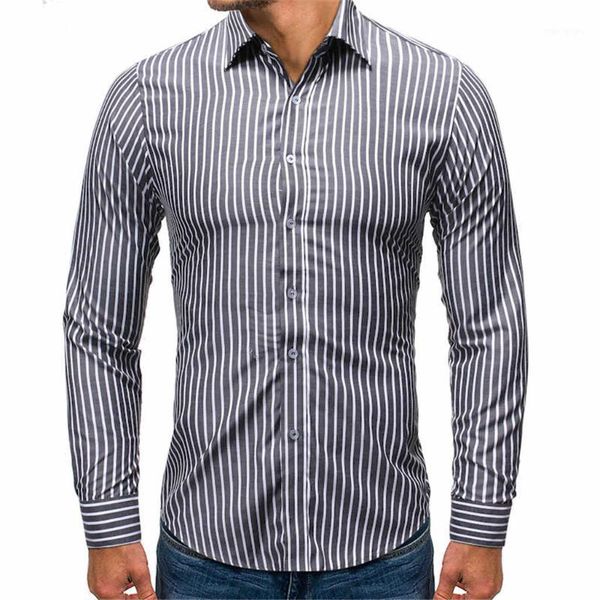 kancoold men casual shirt stripe turn-down collar men's shirt autumn winter fashion long-sleeved business casual slim fit1, White;black
kancoold men casual shirt stripe turn-down collar men's shirt autumn winter fashion long-sleeved business casual slim fit1, White;black
