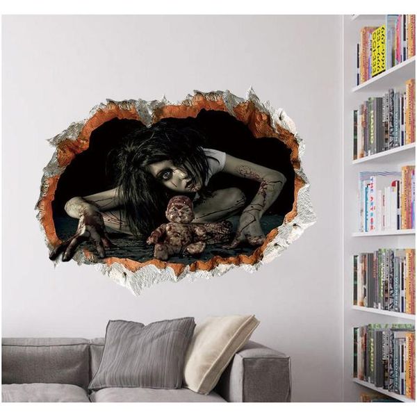 45*60cm halloween decoration 3d view scary bloody broken ghost sticker home halloween party diy decoration shipping uv5og
45*60cm halloween decoration 3d view scary bloody broken ghost sticker home halloween party diy decoration shipping uv5og