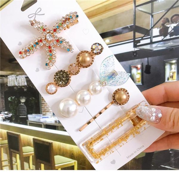 6pcs hair accessories for women acrylic hair clip pins set big crystal pearl starfish geometric gold headwear girl barre qylnee, Black;brown
6pcs hair accessories for women acrylic hair clip pins set big crystal pearl starfish geometric gold headwear girl barre qylnee, Black;brown