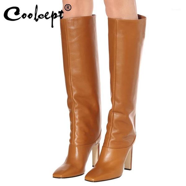 boots coolcept plus size 35-48 knee high women design fur warm winter shoes fashion heel botas woman footwear1, Black
boots coolcept plus size 35-48 knee high women design fur warm winter shoes fashion heel botas woman footwear1, Black