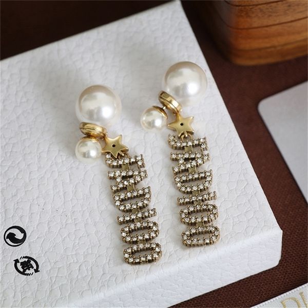 85% off factory clearance family pearl earrings female diamond wind red versatile star, Golden
85% off factory clearance family pearl earrings female diamond wind red versatile star, Golden