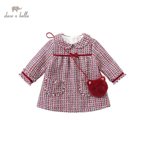 dbm15467 dave bella winter baby girl's fashion bow plaid dress with a small bag party dress kids infant lolita 2pcs clothes, Red;yellow
dbm15467 dave bella winter baby girl's fashion bow plaid dress with a small bag party dress kids infant lolita 2pcs clothes, Red;yellow