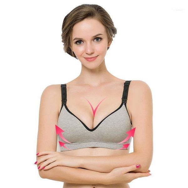 women underwear seamless push maternity one-piece brassieres wireless bras nursing up breastfeeding11, Red;black
women underwear seamless push maternity one-piece brassieres wireless bras nursing up breastfeeding11, Red;black