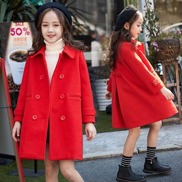 girls woolen coat children's wool coat 2020 new korean version of the foreign long thick female student windbreaker, Camo
girls woolen coat children's wool coat 2020 new korean version of the foreign long thick female student windbreaker, Camo