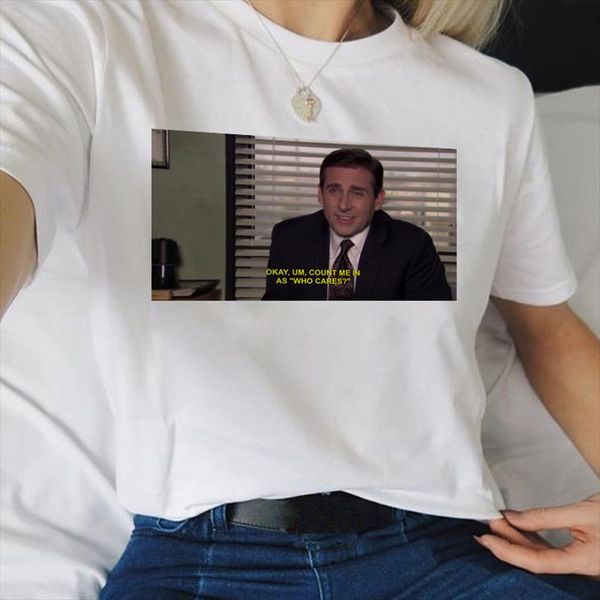 i am dead inside the market harajuku fun t shirt female office michael scott printing t shirt womens fashion loose summer, White
i am dead inside the market harajuku fun t shirt female office michael scott printing t shirt womens fashion loose summer, White