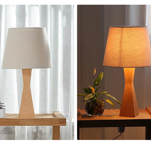 concise modern style table lamps high-grade wood and cloth materials creative fashion eye protection table lamp with light source us plug
concise modern style table lamps high-grade wood and cloth materials creative fashion eye protection table lamp with light source us plug