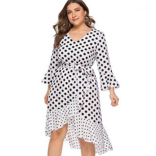 2020 summer new arrival plus size midi dot dress 4xl 5xl 6xl woman fashion ladies bandage dress1, Black;gray
2020 summer new arrival plus size midi dot dress 4xl 5xl 6xl woman fashion ladies bandage dress1, Black;gray