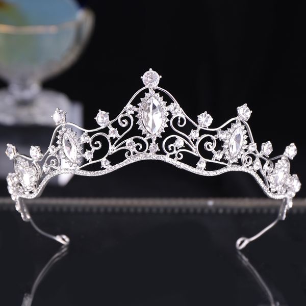 baroque rhinestone crystal crown gold headdress queen crown prom party bride crown bride wedding hair accessories jewelry gift, Slivery;golden
baroque rhinestone crystal crown gold headdress queen crown prom party bride crown bride wedding hair accessories jewelry gift, Slivery;golden