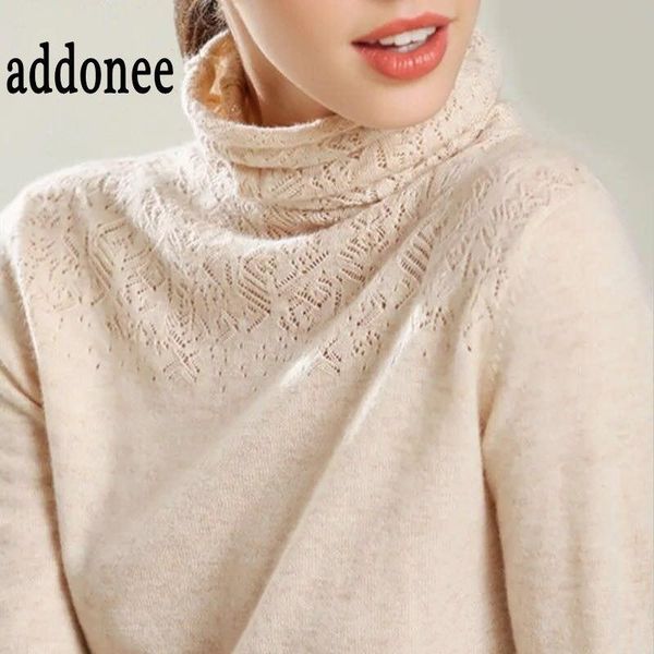 new arrive women turtleneck cashmere hollow out sweater wool wild comfortable pullovers casual autumn style, White;black
new arrive women turtleneck cashmere hollow out sweater wool wild comfortable pullovers casual autumn style, White;black