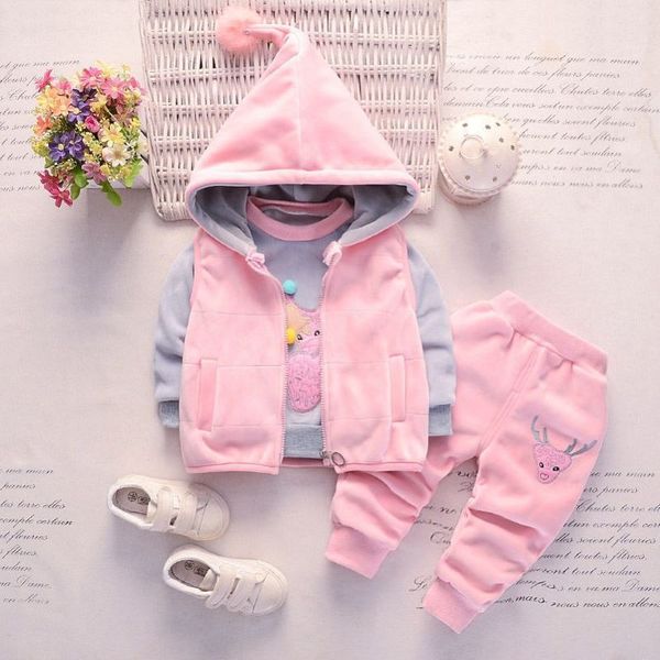 cotton fleece children's wear boys girls autumn and 0-4 years old three piece set 2020 new winter sweater, White
cotton fleece children's wear boys girls autumn and 0-4 years old three piece set 2020 new winter sweater, White