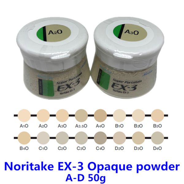 noritake ex-3 opaqe powder a-d -50g, Silver;gold 
noritake ex-3 opaqe powder a-d -50g, Silver;gold